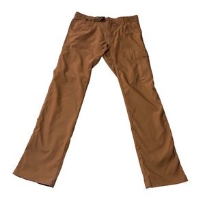 Prana Zion Slim Fit Pants 
Mens 30x32 (30) Brown Stretch Hiking Climbing Cargo